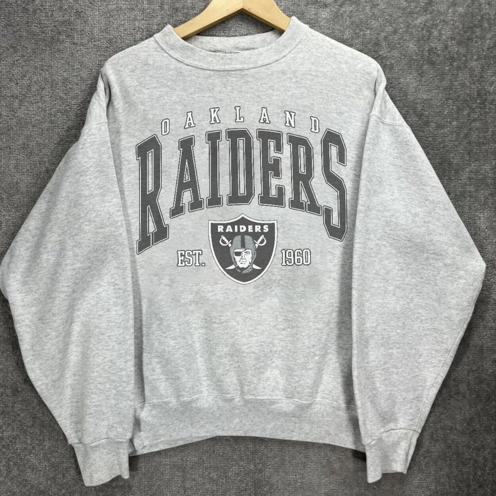 Vintage Oakland Raiders Sweatshirt Retro NFL Raiders Football Unisex Shirt tee
